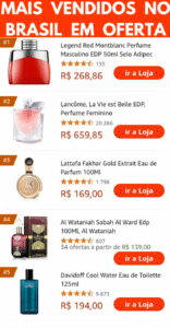Os perfumes são de até 50% de desconto no Dia do Trabalho