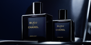 A nova colônia masculina exclusiva azul de Chanel