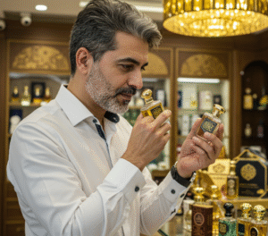 Top 5 perfumes árabes masculinos de 2025 que conquistam pelo luxo e fixação