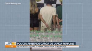 Polícia apreende mais de 100 frascos de lança-perfume