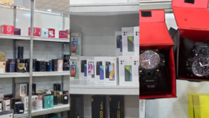 Bazar com celulares a R$ 350 e perfumes a R$ 45 provoca filas
