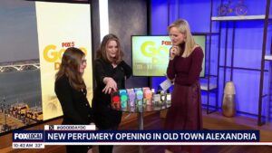 Inauguração de nova perfumaria em Old Town Alexandria